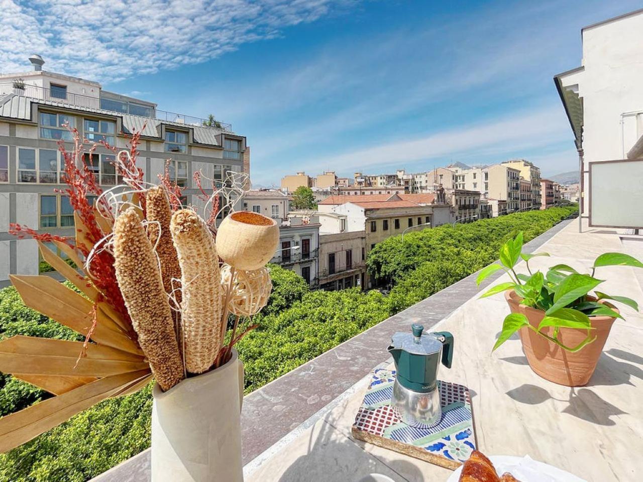 Solemar Sicilia - Palazzo Massimo Villa Palermo Bagian luar foto
